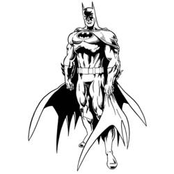 Раскраска: Super Heroes DC Comics (Супер герой) #80213 - Бесплатные раскраски для печати