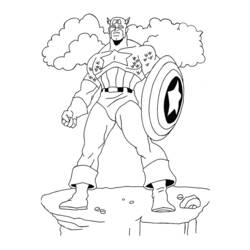 Раскраска: Super Heroes DC Comics (Супер герой) #80454 - Бесплатные раскраски для печати
