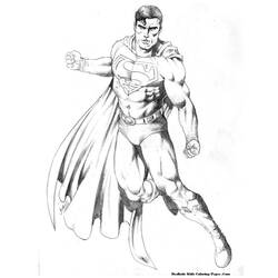 Раскраска: Super Heroes DC Comics (Супер герой) #80519 - Бесплатные раскраски для печати
