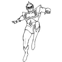 Раскраска: goldorak (Супер герой) #77229 - Бесплатные раскраски для печати