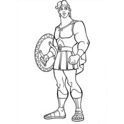 Раскраска: Геркулес (Супер герой) #84158 - Бесплатные раскраски для печати