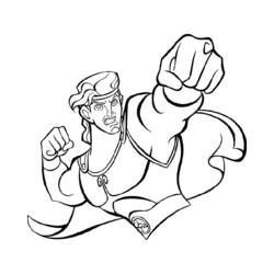 Раскраска: Геркулес (Супер герой) #84165 - Бесплатные раскраски для печати