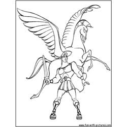 Раскраска: Геркулес (Супер герой) #84178 - Бесплатные раскраски для печати