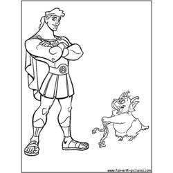 Раскраска: Геркулес (Супер герой) #84186 - Бесплатные раскраски для печати