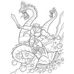 Раскраска: Геркулес (Супер герой) #84200 - Бесплатные раскраски для печати