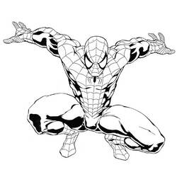 Раскраска: Marvel Superhero (Супер герой) #79847 - Бесплатные раскраски для печати