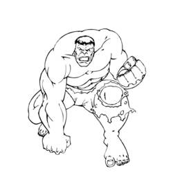 Раскраска: Marvel Superhero (Супер герой) #80032 - Бесплатные раскраски для печати