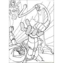 Раскраска: Мистер Фантастик (Супер герой) #84741 - Бесплатные раскраски для печати