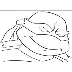 Раскраска: Черепашки ниндзя (Супер герой) #75357 - Бесплатные раскраски для печати