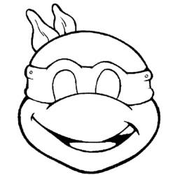Раскраска: Черепашки ниндзя (Супер герой) #75501 - Бесплатные раскраски для печати