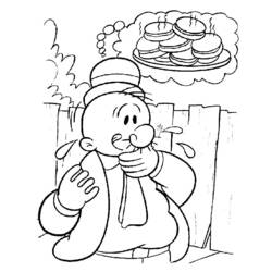 Раскраска: Popeye (Супер герой) #84738 - Бесплатные раскраски для печати