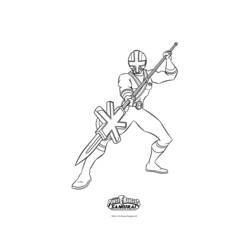 Раскраска: Могучие Рейнджеры (Супер герой) #49954 - Бесплатные раскраски для печати