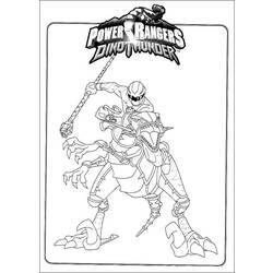 Раскраска: Могучие Рейнджеры (Супер герой) #49957 - Бесплатные раскраски для печати