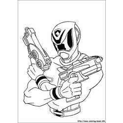 Раскраска: Могучие Рейнджеры (Супер герой) #49963 - Бесплатные раскраски для печати