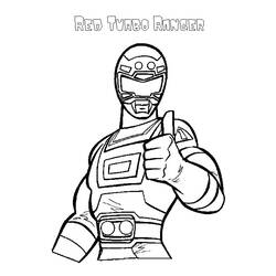 Раскраска: Могучие Рейнджеры (Супер герой) #49966 - Бесплатные раскраски для печати