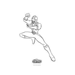 Раскраска: Могучие Рейнджеры (Супер герой) #49983 - Бесплатные раскраски для печати