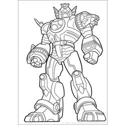 Раскраска: Могучие Рейнджеры (Супер герой) #49985 - Бесплатные раскраски для печати