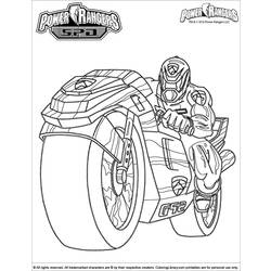 Раскраска: Могучие Рейнджеры (Супер герой) #49992 - Бесплатные раскраски для печати