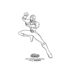 Раскраска: Могучие Рейнджеры (Супер герой) #50045 - Бесплатные раскраски для печати