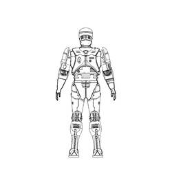 Раскраска: Робокоп (Супер герой) #71402 - Бесплатные раскраски для печати