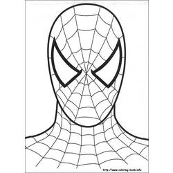 Раскраска: человек-паук (Супер герой) #78642 - Бесплатные раскраски для печати
