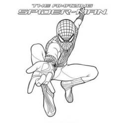 Раскраска: человек-паук (Супер герой) #78659 - Бесплатные раскраски для печати