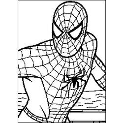 Раскраска: человек-паук (Супер герой) #78675 - Бесплатные раскраски для печати