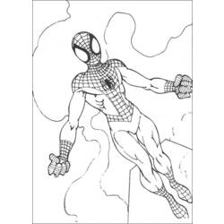 Раскраска: человек-паук (Супер герой) #78692 - Бесплатные раскраски для печати