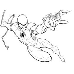 Раскраска: человек-паук (Супер герой) #78700 - Бесплатные раскраски для печати