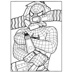 Раскраска: человек-паук (Супер герой) #78768 - Бесплатные раскраски для печати