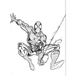 Раскраска: человек-паук (Супер герой) #78820 - Бесплатные раскраски для печати