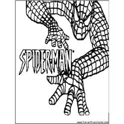 Раскраска: человек-паук (Супер герой) #78829 - Бесплатные раскраски для печати