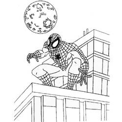 Раскраска: человек-паук (Супер герой) #78889 - Бесплатные раскраски для печати