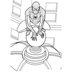 Раскраска: человек-паук (Супер герой) #78895 - Бесплатные раскраски для печати