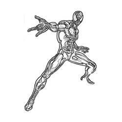 Раскраска: человек-паук (Супер герой) #78927 - Бесплатные раскраски для печати