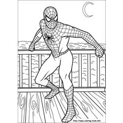 Раскраска: человек-паук (Супер герой) #78974 - Бесплатные раскраски для печати