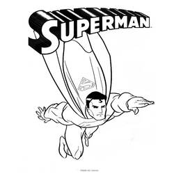 Раскраска: сверхчеловек (Супер герой) #83610 - Бесплатные раскраски для печати
