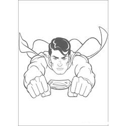 Раскраска: сверхчеловек (Супер герой) #83611 - Бесплатные раскраски для печати