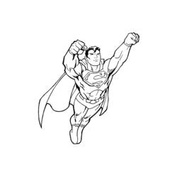 Раскраска: сверхчеловек (Супер герой) #83627 - Бесплатные раскраски для печати