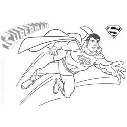 Раскраска: сверхчеловек (Супер герой) #83672 - Бесплатные раскраски для печати