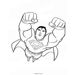Раскраска: сверхчеловек (Супер герой) #83675 - Бесплатные раскраски для печати
