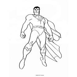 Раскраска: сверхчеловек (Супер герой) #83739 - Бесплатные раскраски для печати