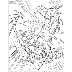 Раскраска: Thor (Супер герой) #75830 - Бесплатные раскраски для печати
