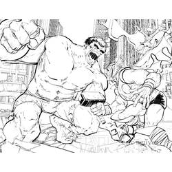 Раскраска: Thor (Супер герой) #75890 - Бесплатные раскраски для печати