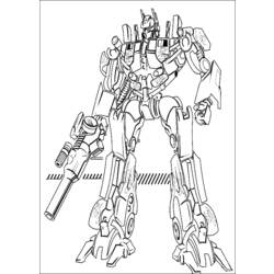 Раскраска: трансформеры (Супер герой) #75084 - Бесплатные раскраски для печати