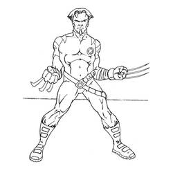 Раскраска: X-Men (Супер герой) #74341 - Бесплатные раскраски для печати