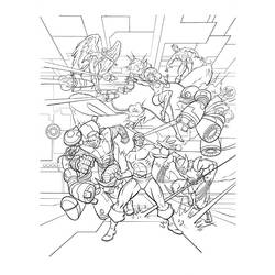 Раскраска: X-Men (Супер герой) #74351 - Бесплатные раскраски для печати