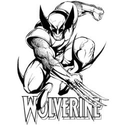 Раскраска: X-Men (Супер герой) #74365 - Бесплатные раскраски для печати