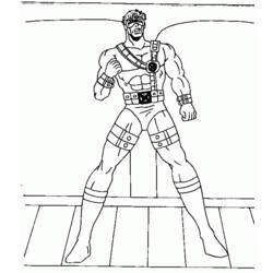 Раскраска: X-Men (Супер герой) #74390 - Бесплатные раскраски для печати