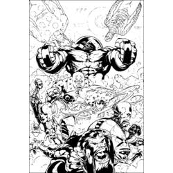 Раскраска: X-Men (Супер герой) #74396 - Бесплатные раскраски для печати